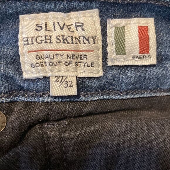 LEVI’S Made & Crafted Sliver High Rise Skinny Jeans Size 27 - Picture 7 of 13